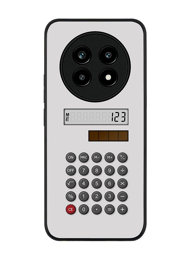 For Realme 13 Pro / 13 Pro+ Case,Slim fit Camera Protection, Shockproof Thin Phone cover  - Calc (White)